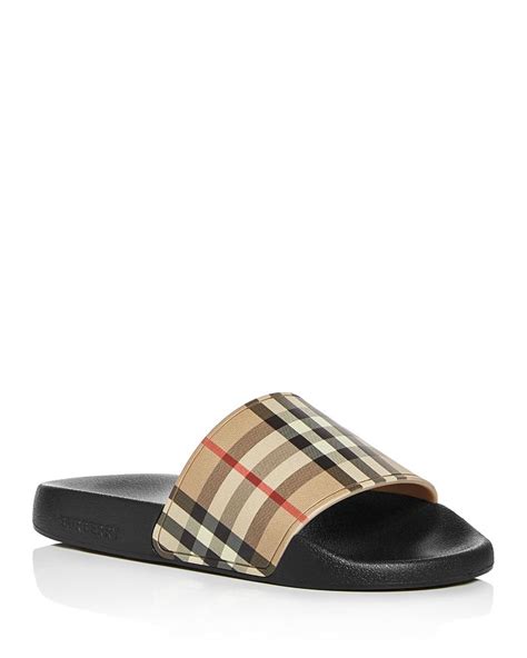 burberry slips|burberry flip flops for women.